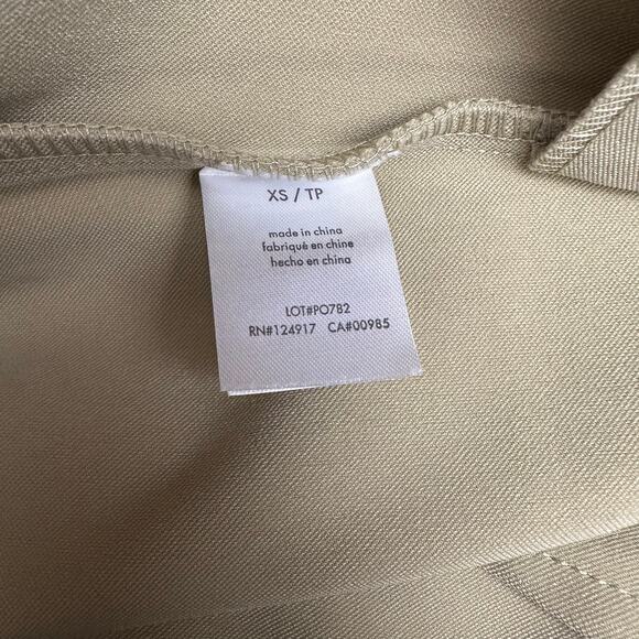 WeWoreWhat REVOLVE XS 25W Oat Suiting Twill Faux Wrap Mini Skort Casual Summer - Picture 5 of 6